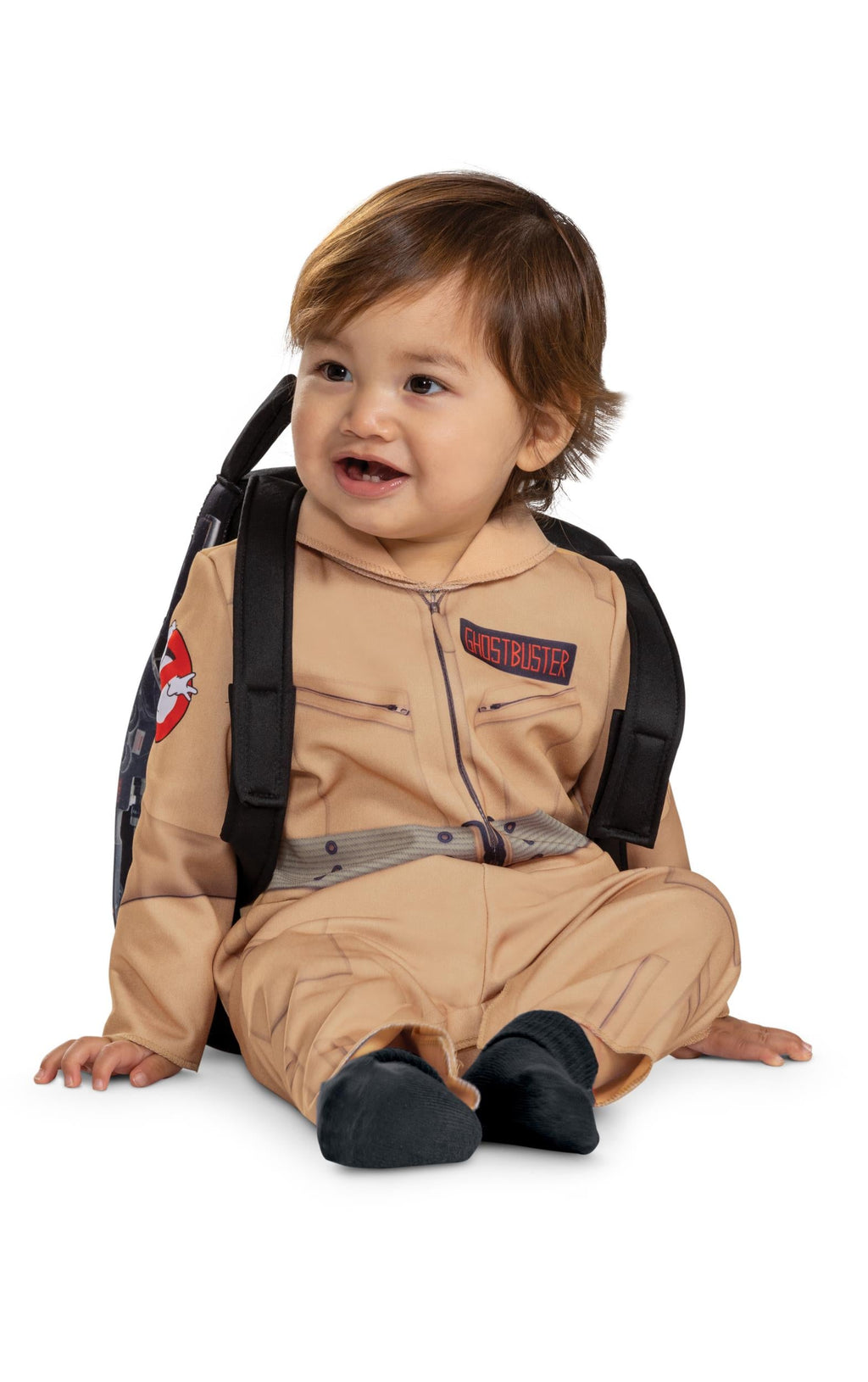Ghostbusters Classic Jumpsuit with Proton Pack Toddler Costume 12-18 Months by HalloweenStore.com