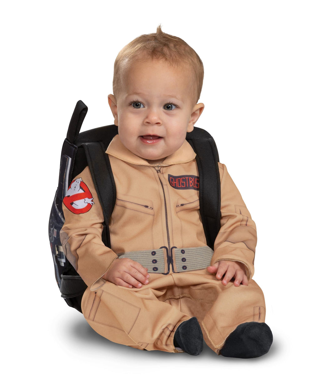Ghostbusters Classic Jumpsuit with Proton Pack Toddler Costume 12-18 Months by HalloweenStore.com