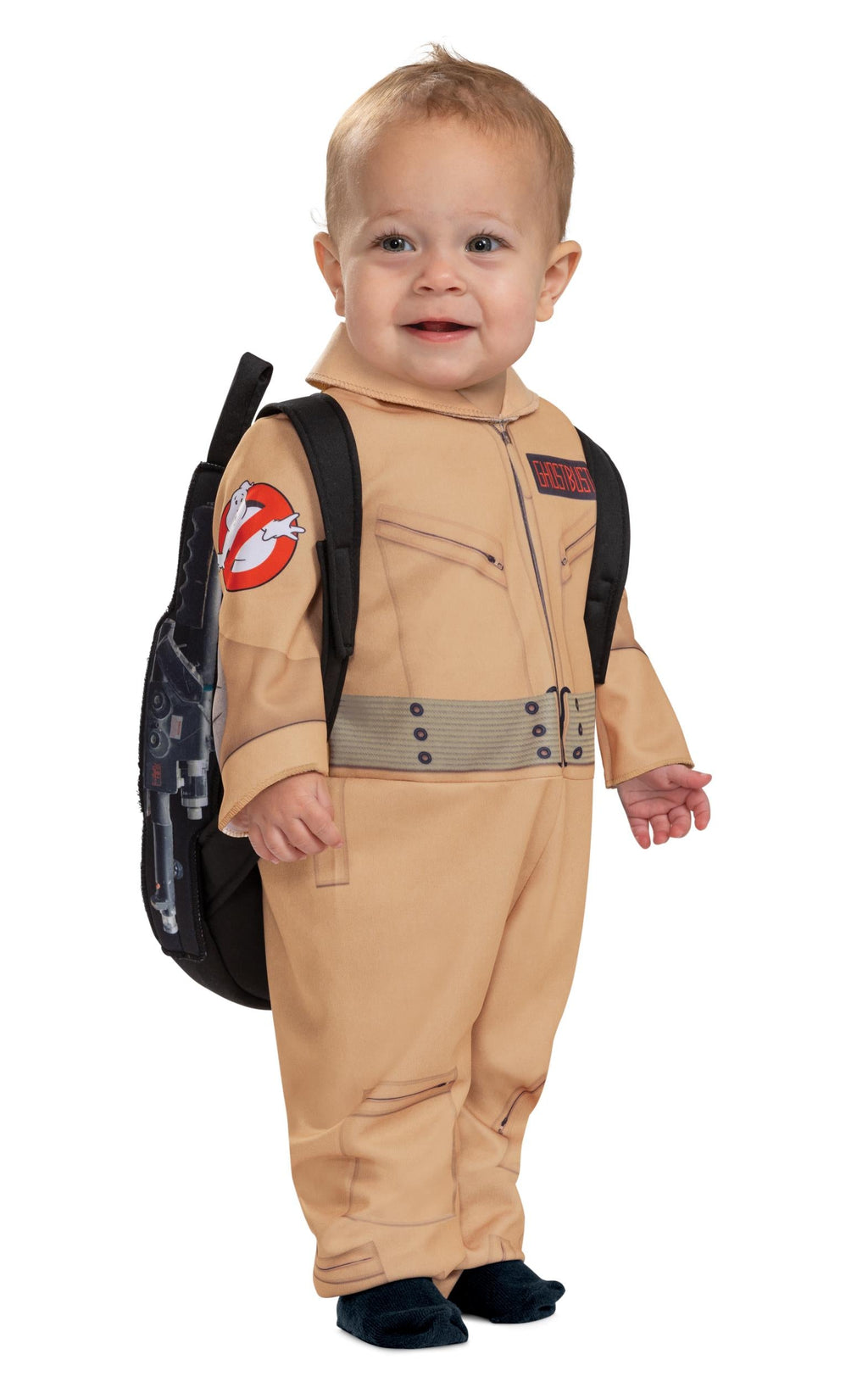 Ghostbusters Classic Jumpsuit with Proton Pack Toddler Costume 12-18 Months by HalloweenStore.com