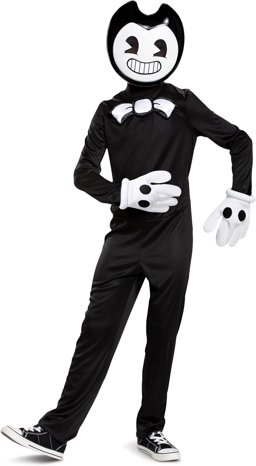 Bendy and the Ink Machine Child Costume Large 10-12 by HalloweenStore.com