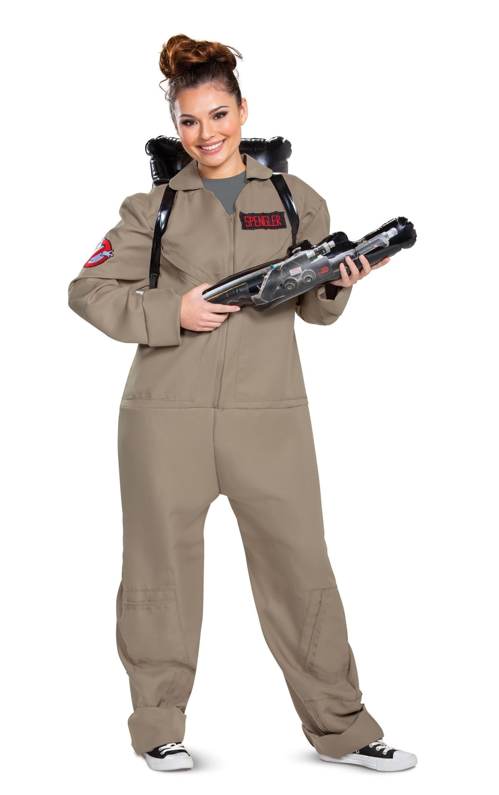 Ghostbusters Spangler Jumpsuit and Proton Pack Jumpsuit Deluxe Costume XL 42-46 by HalloweenStore.com