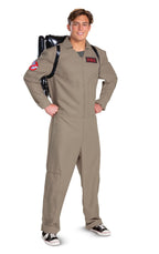 Ghostbusters Spangler Jumpsuit and Proton Pack Jumpsuit Deluxe Costume XL 42-46 by HalloweenStore.com