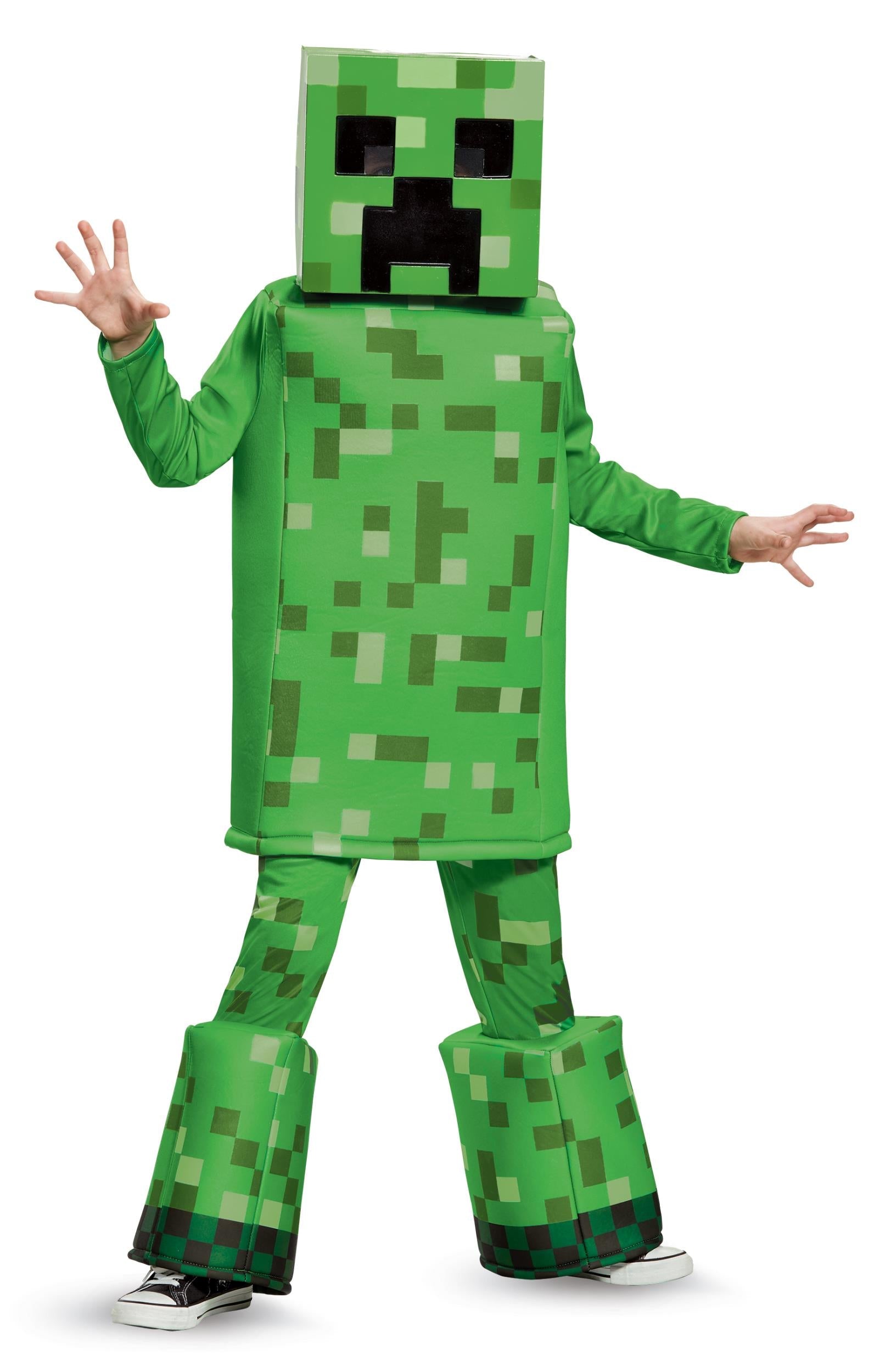 Creeper Prestige Minecraft Child Costume Large 10-12 by HalloweenStore.com