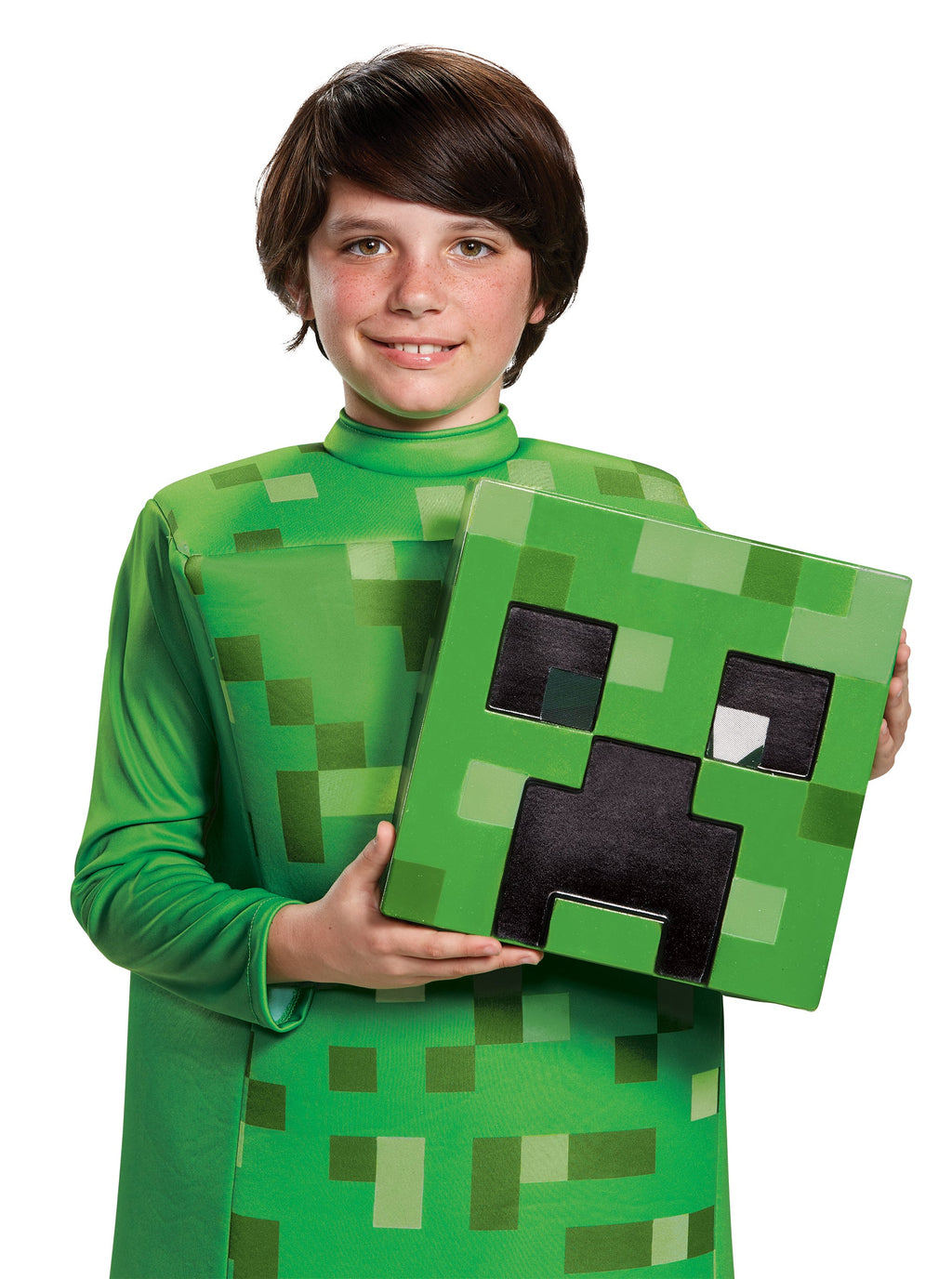 Creeper Prestige Minecraft Child Costume Large 10-12 by HalloweenStore.com