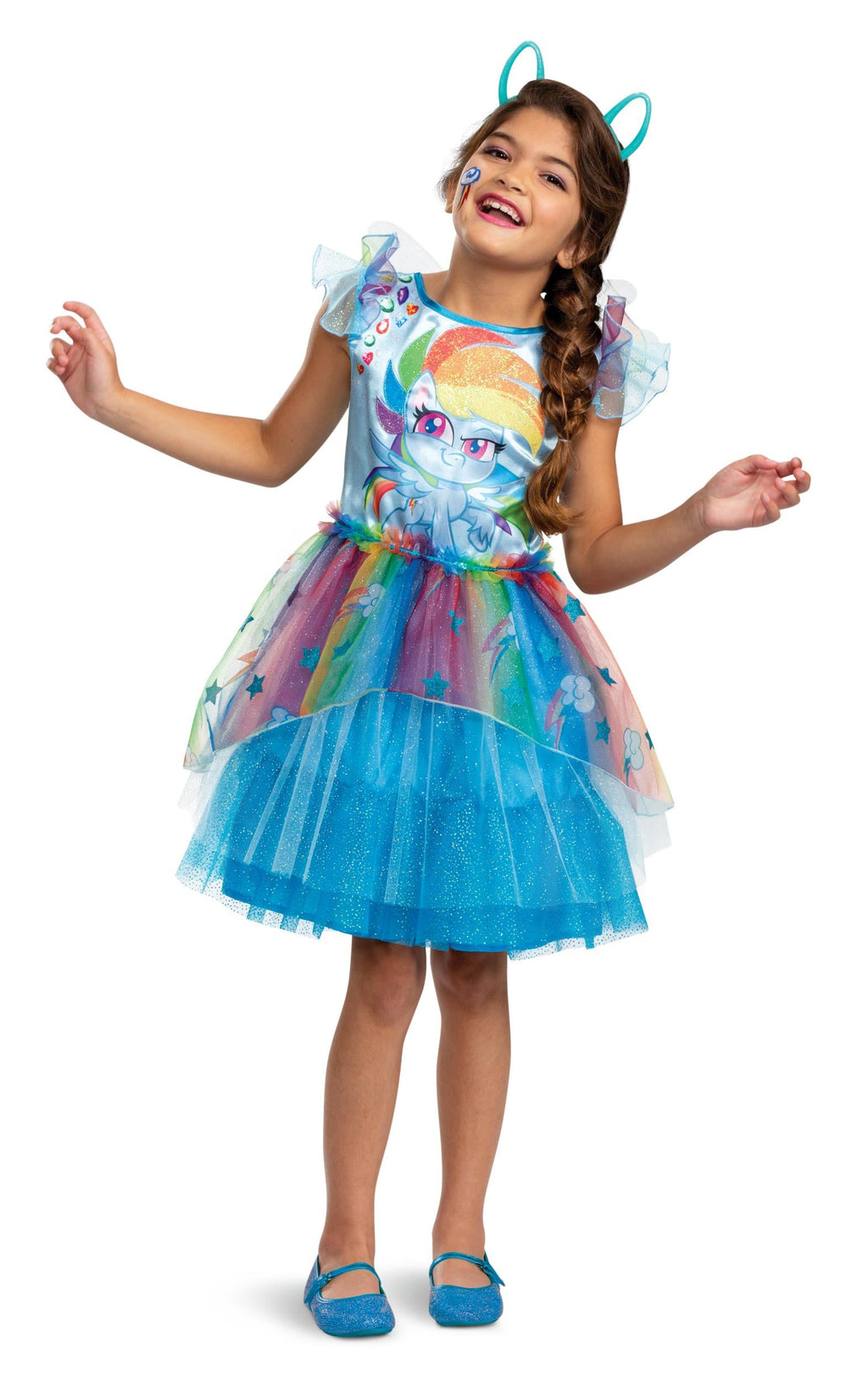 Rainbow Dash My Little Pony Child Costume X-Small 3T-4T by HalloweenStore.com