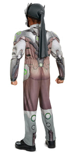 Genji Overwatch Ninja Muscle Child Costume X-Large 14-16 by HalloweenStore.com