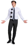 Jim The Office 3-Hole Punch Adult Kit Halloween Costume by HalloweenStore.com