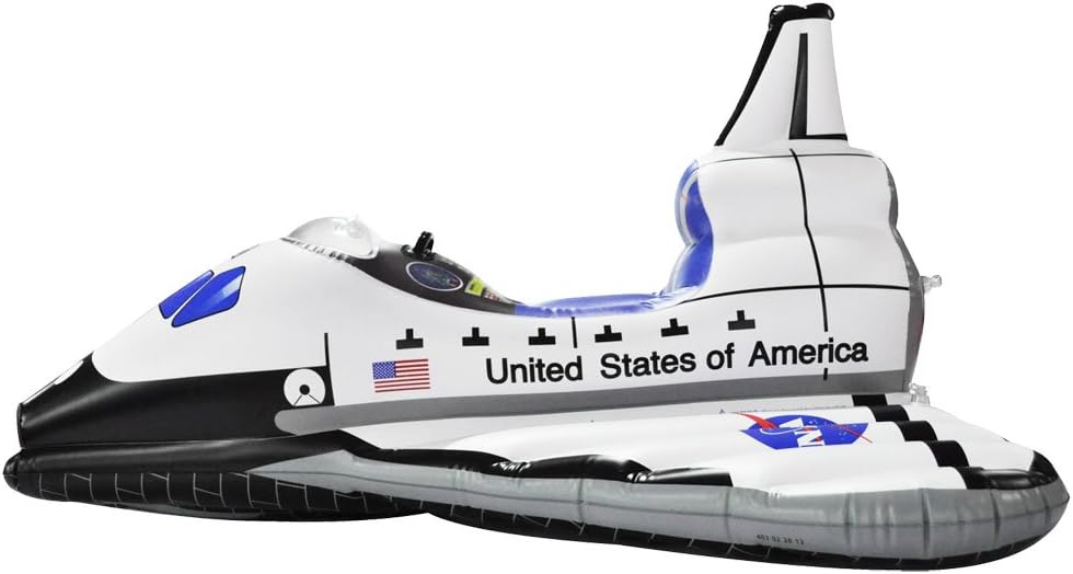 Jr. Space Explorer Inflatable Space Shuttle House or Pool Fun by HalloweenStore.com