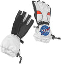 White NASA Astronaut Gloves Boys Large by HalloweenStore.com