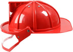 Firefighter Helmet with Movable Visor and Adjustable Headband Adult and Child by HalloweenStore.com
