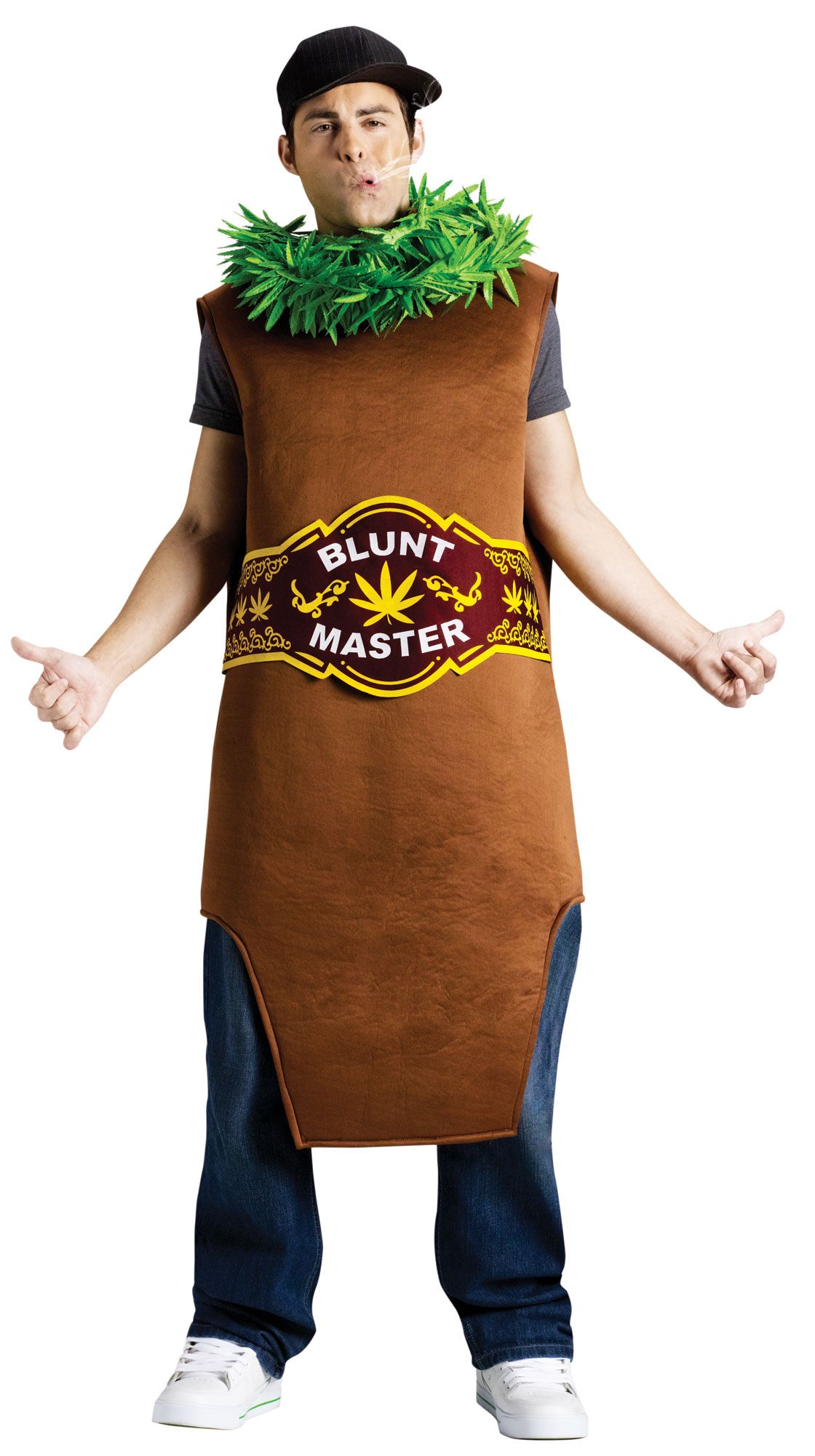Blunt Master Marijuana Joint Adult Costume by HalloweenStore.com