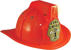 Red Firefighter Helmet with Lights and Sounds Child by HalloweenStore.com