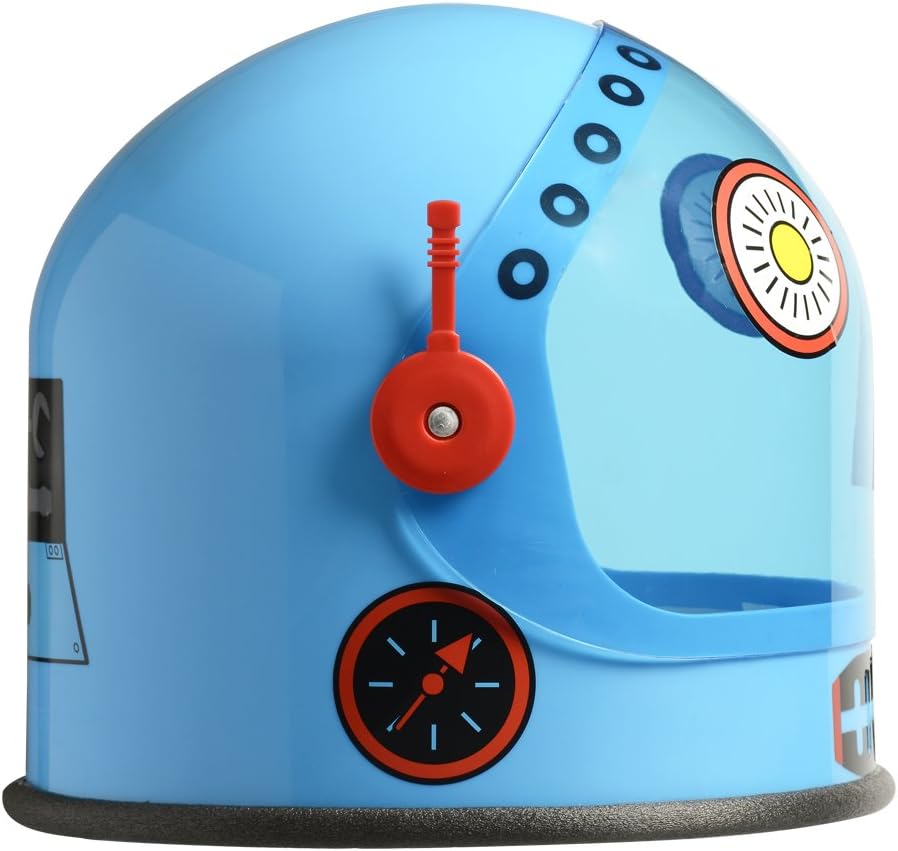 Space Robot Blue Alien Helmet Child Hat by HalloweenStore.com
