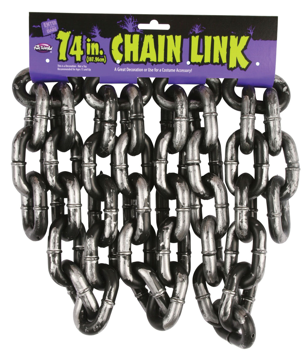 74" Realistic Chain Prisoner Convict Jailbird Accessory by HalloweenStore.com