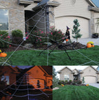 24 Foot Mega Yard Spider Web Halloween Decoration by HalloweenStore.com
