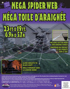 24 Foot Mega Yard Spider Web Halloween Decoration by HalloweenStore.com