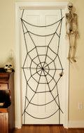 7 Foot Black Spiderweb Door Rope Halloween Decoration by HalloweenStore.com