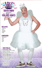Plus Size Tooth Fairy Adult Mens Princess Costume by HalloweenStore.com