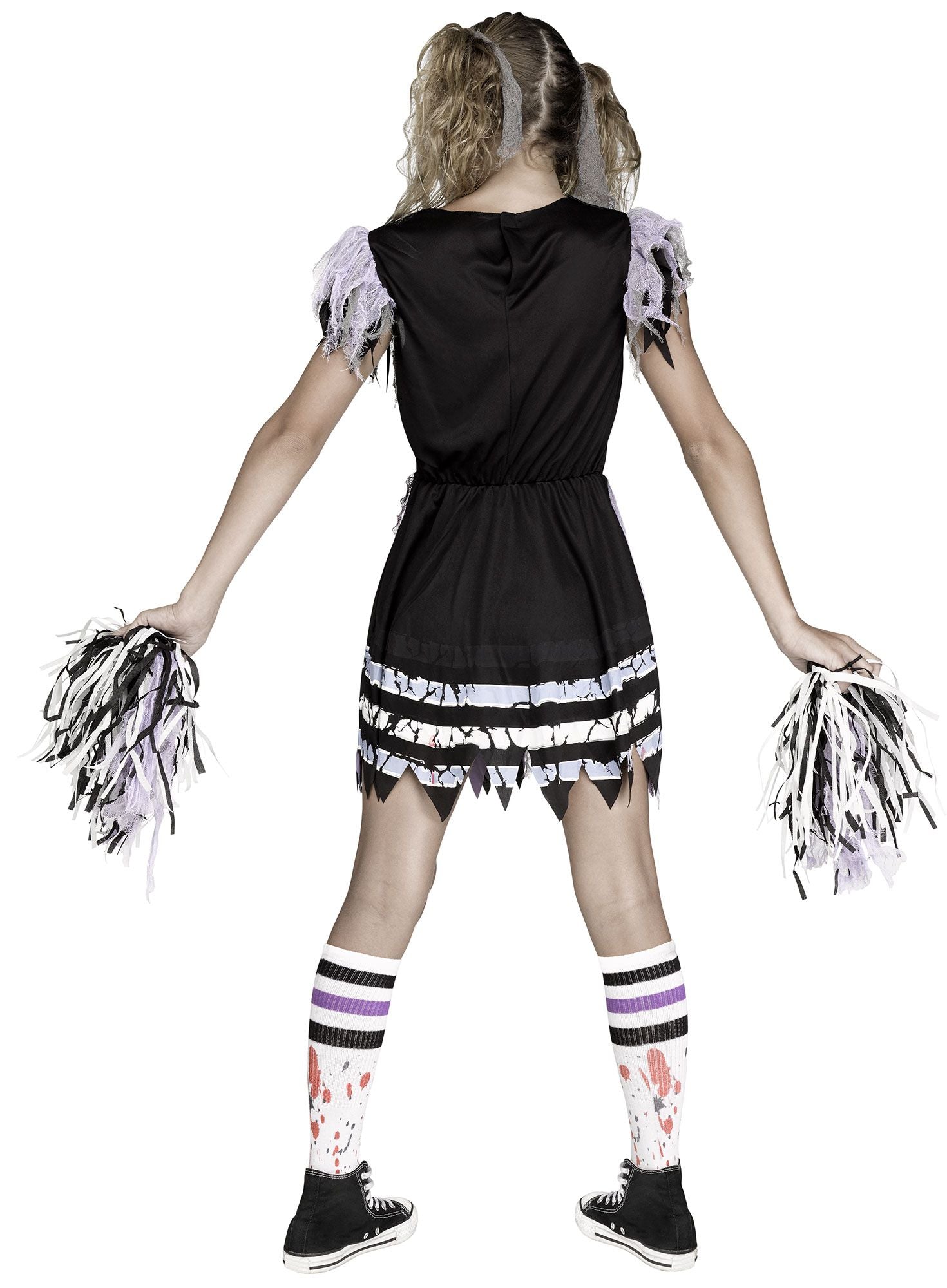 Fearleader Zombie Cheerleader Child Costume Large 12-14 by HalloweenStore.com