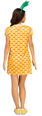 Pineapple Flirty Fruit Dress Adult Costume M/L 10-14 by HalloweenStore.com