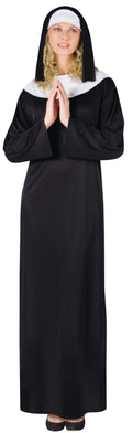 Classic Nun Fun World Adult Robe Costume Standard by HalloweenStore.com