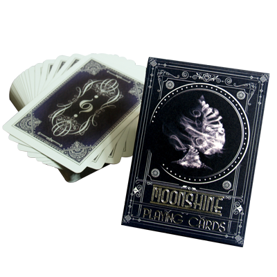 Midnight Moonshine Deck by USPCC and Enigma Ltd. by Murphy's Magic Supplies, Inc.