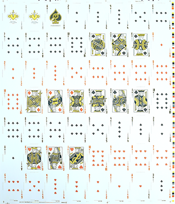 Run Playing Cards: Bankroll Edition (Uncut Sheet) by Murphy's Magic Supplies, Inc.