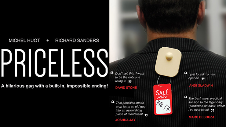 Priceless (Gimmick and Online Instructions) by Michel Huot and Richard Sanders - Trick by Murphy's Magic Supplies, Inc.