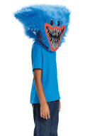 Huggy Wuggy Poppy Playtime Plush Adult Mask by HalloweenStore.com