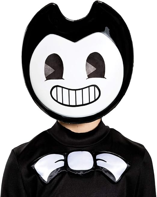 Bendy Half Mask - Bendy and the Ink Machine by HalloweenStore.com