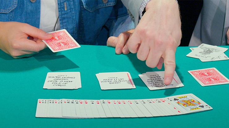 Fully Automatic Card Trick (Gimmick and Online Instructions) by Caleb Wiles - Trick by Murphy's Magic Supplies, Inc.