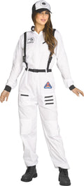 Astronaut NASA White Jumpsuit Adult Costume Large 12-14 by HalloweenStore.com