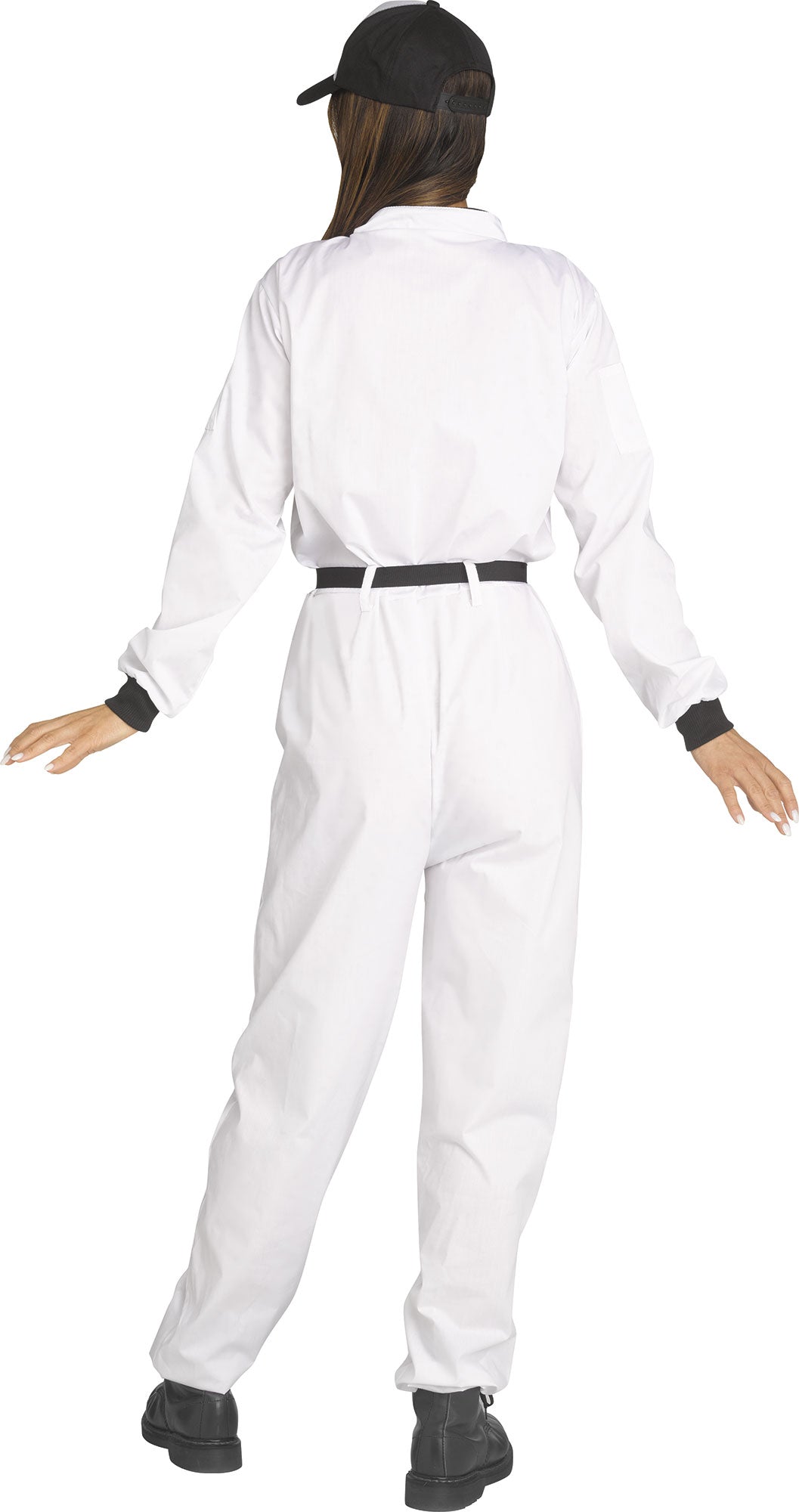 Astronaut NASA White Jumpsuit Adult Costume Medium 8-10 by HalloweenStore.com