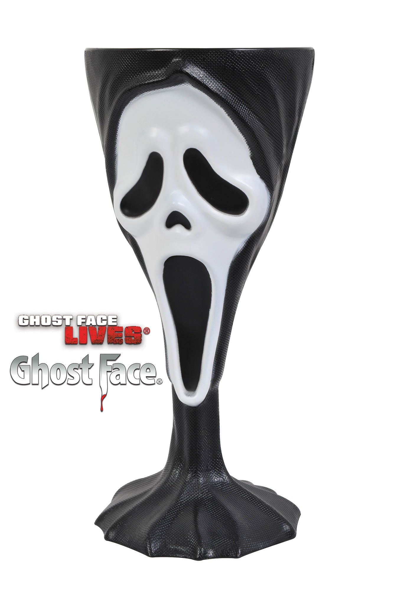 Scream Ghost Face Cup Goblet Chalice Costume Accessory by HalloweenStore.com