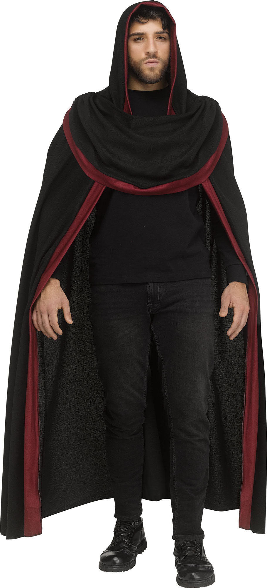 Goth Lord Cloak Adult Vampire Medieval Cape by HalloweenStore.com