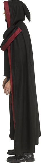 Goth Lord Cloak Adult Vampire Medieval Cape by HalloweenStore.com