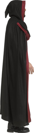 Goth Lord Cloak Adult Vampire Medieval Cape by HalloweenStore.com