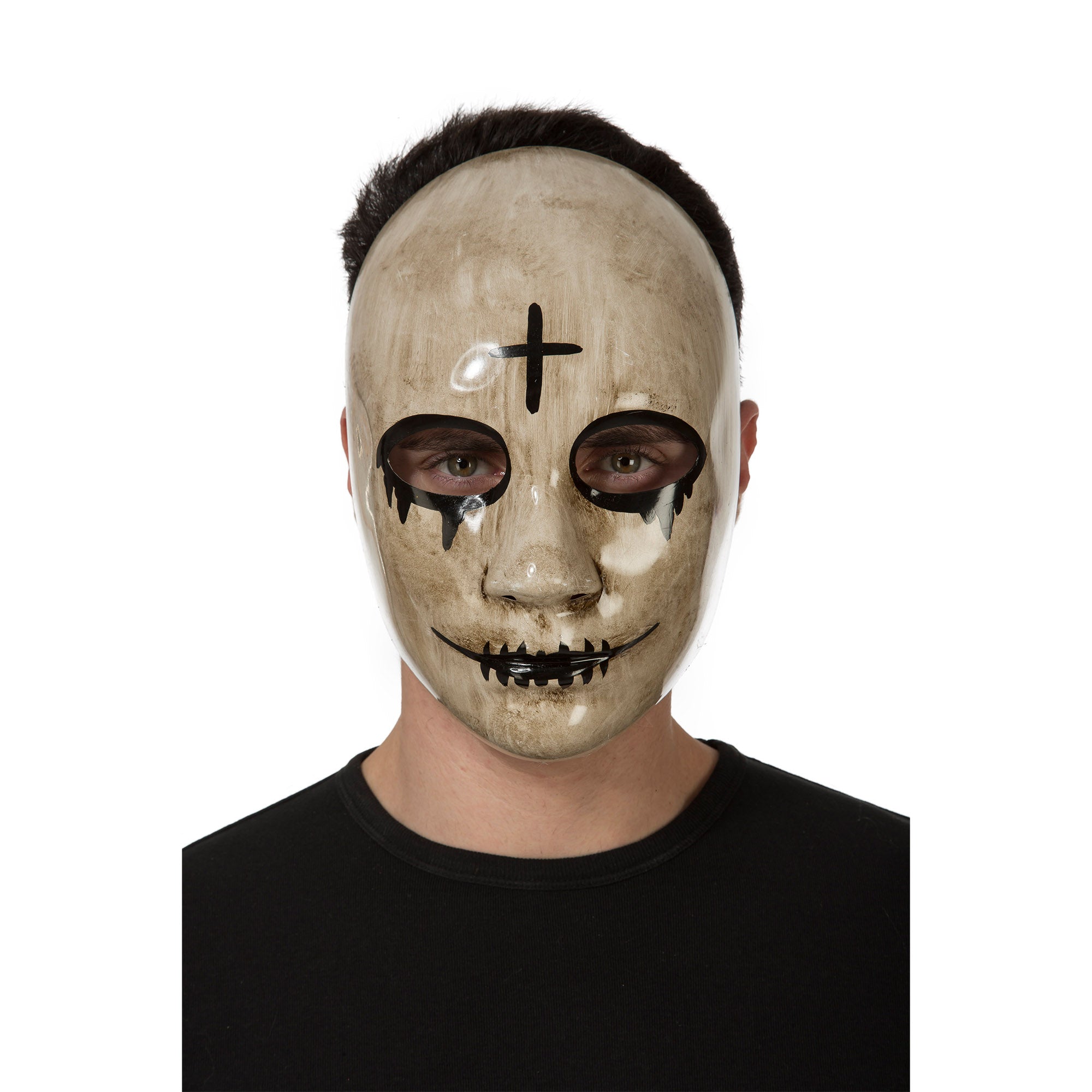 The Purge Cross Doll Horror Costume Mask by HalloweenStore.com