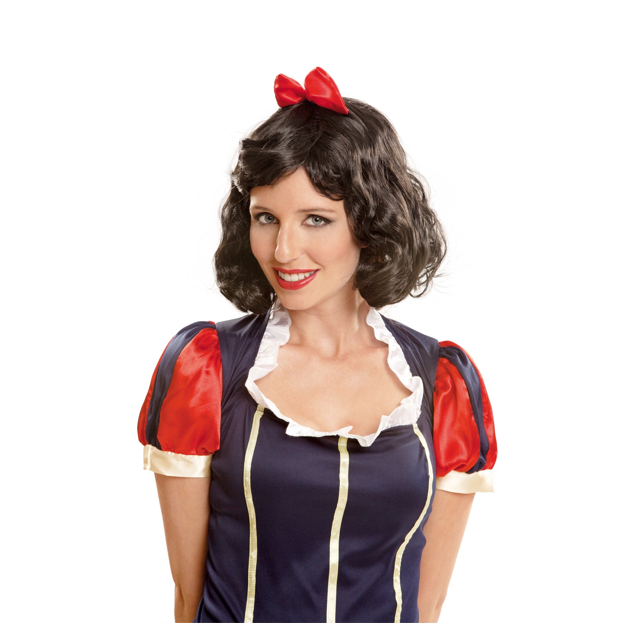 Snow White Deluxe Wig Halloween Costume Accessory by HalloweenStore.com