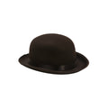 Black Sherlock Holmes Bowler Derby Hat Costume Accessory by HalloweenStore.com