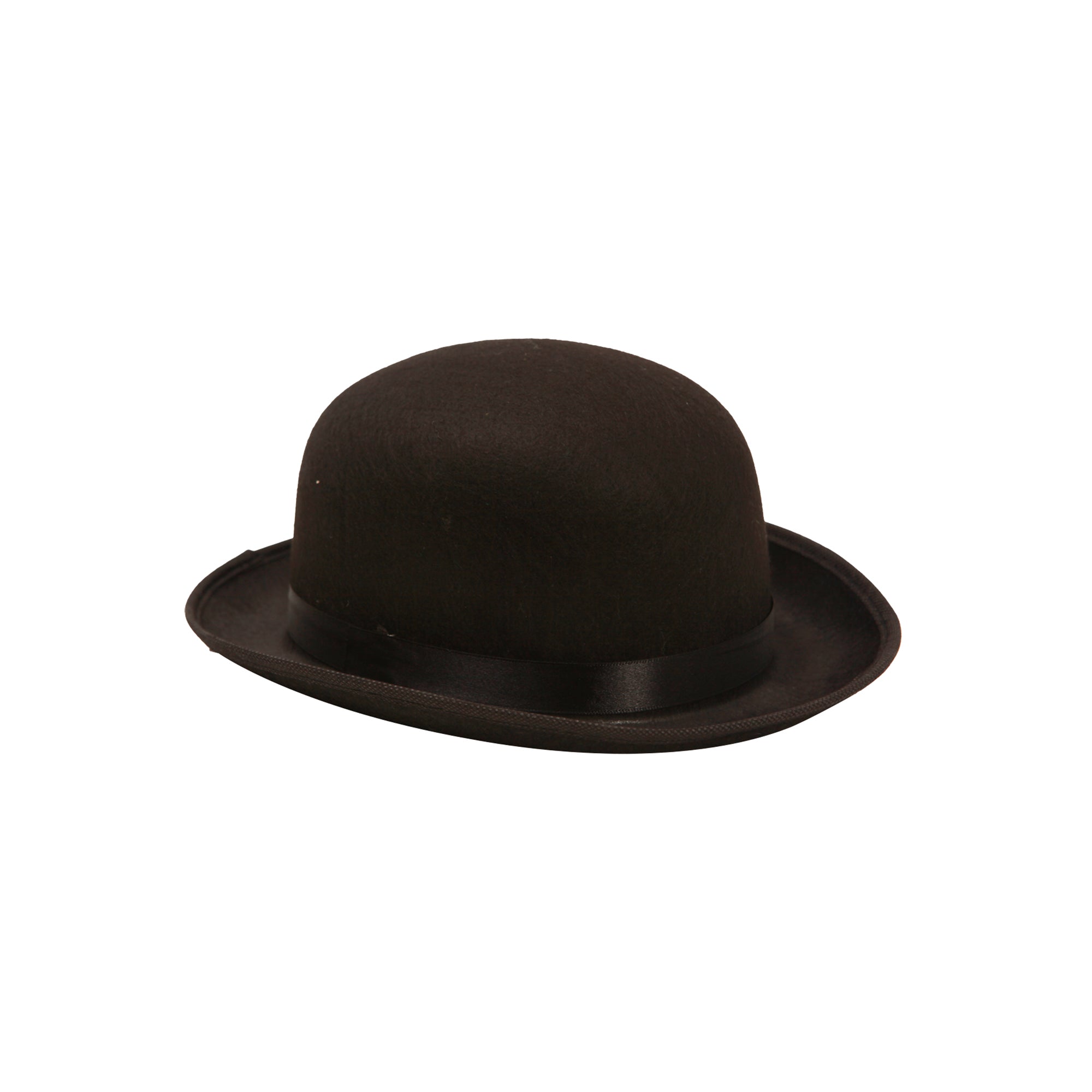Black Sherlock Holmes Bowler Derby Hat Costume Accessory by HalloweenStore.com