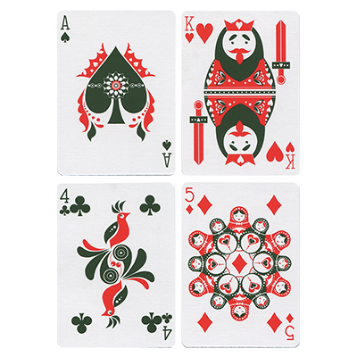 Russian Folk Art Deck by Natalia Silva by Murphy's Magic Supplies, Inc.