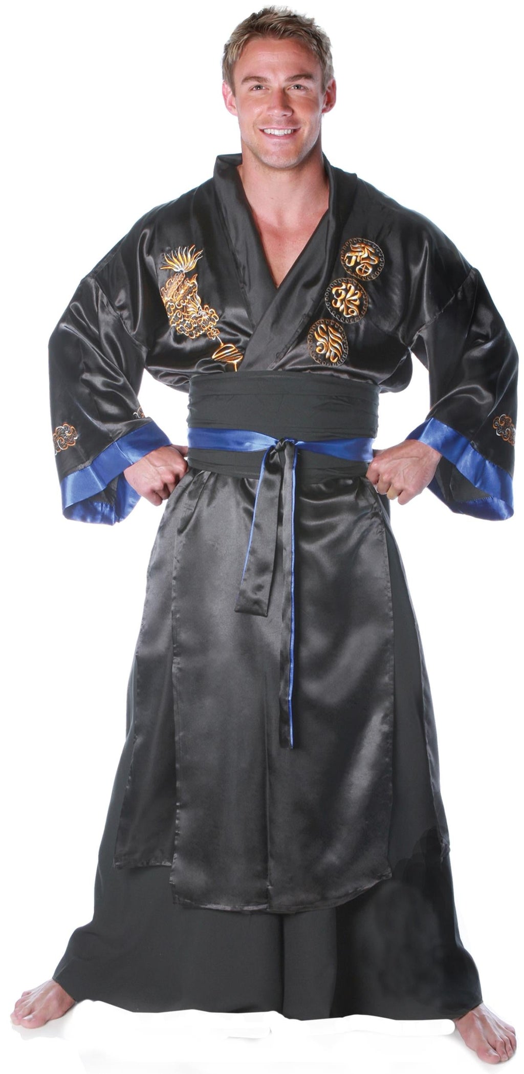 Samurai Robe Adult Costume by HalloweenStore.com
