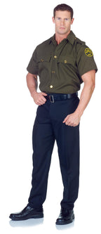 Border Patrol Brown Shirt Adult Costume Size XX-Large by HalloweenStore.com
