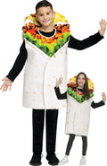 Festive Screen Print Burrito Child Mexican Food Costume by HalloweenStore.com