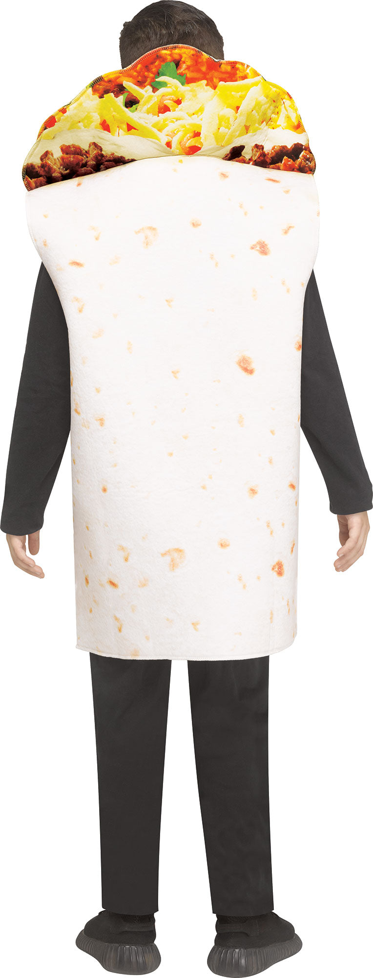 Festive Screen Print Burrito Child Mexican Food Costume by HalloweenStore.com