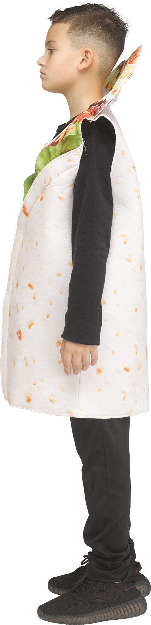 Festive Screen Print Burrito Child Mexican Food Costume by HalloweenStore.com