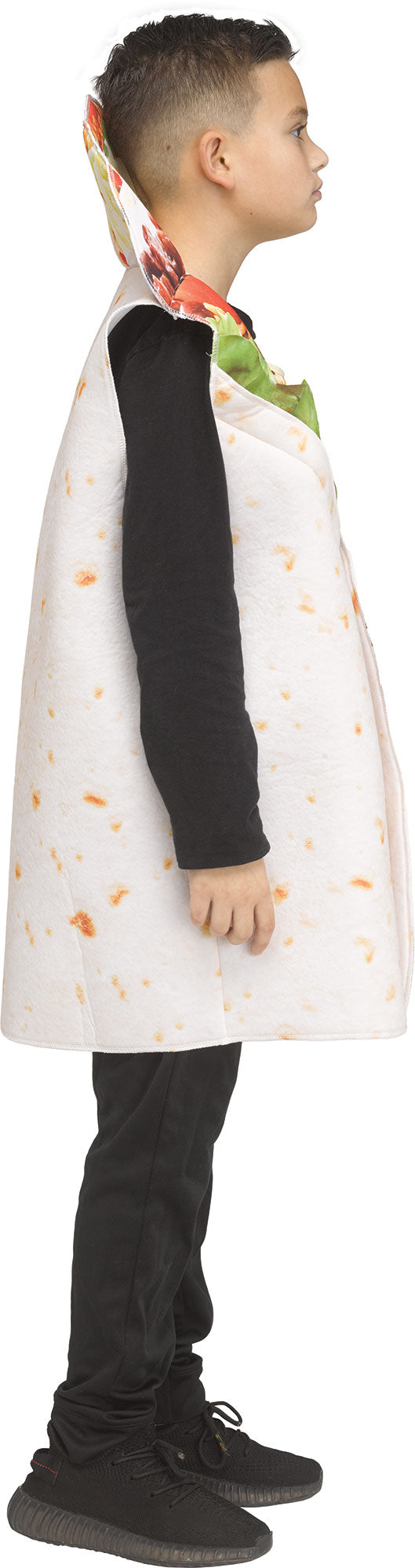 Festive Screen Print Burrito Child Mexican Food Costume by HalloweenStore.com