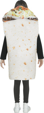 Festive Screen Print Burrito Child Mexican Food Costume by HalloweenStore.com