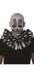 Clown Black and White Collar Jester Adult Accessory by HalloweenStore.com